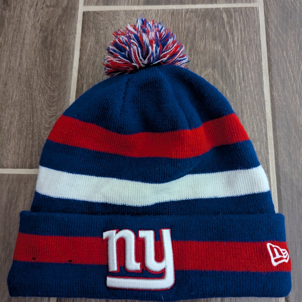 New Era NFL New York Giants Knit Pom Beanie